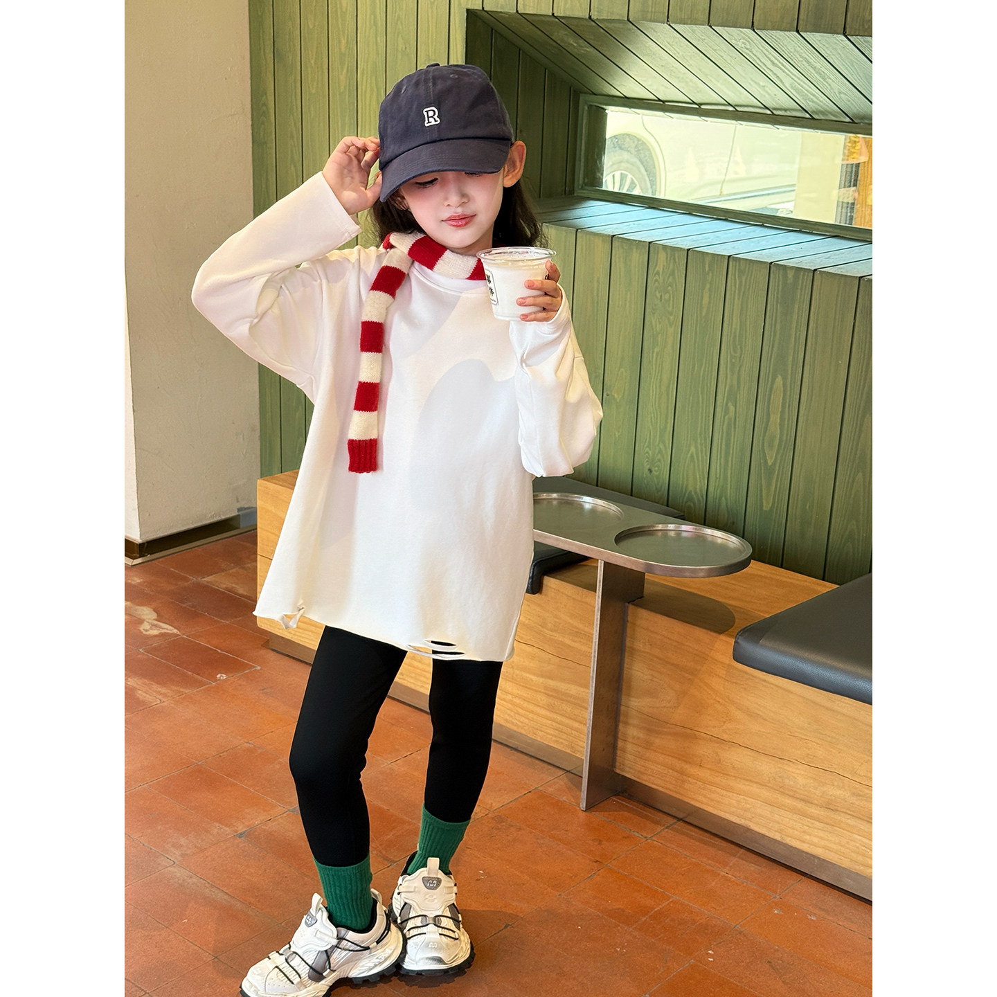 女童打底裤2025冬季新款儿童加绒外穿裤子中大童休闲长裤洋气百搭,淘宝优惠券,粉丝福利购,淘宝优惠卷