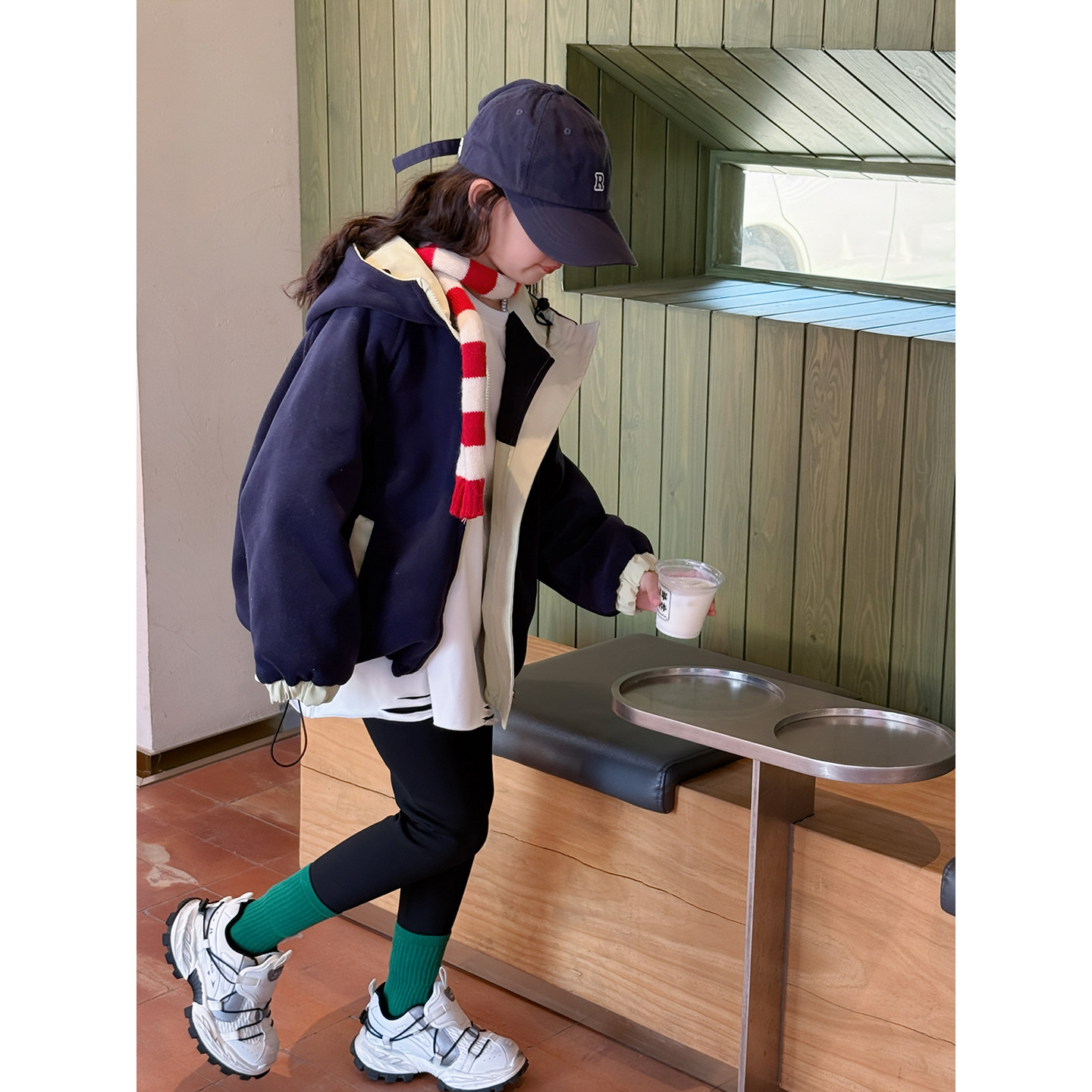 女童打底裤2025冬季新款儿童加绒外穿裤子中大童休闲长裤洋气百搭,淘宝优惠券,粉丝福利购,淘宝优惠卷