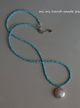 MIMI天然巴洛克手作小众设计项链