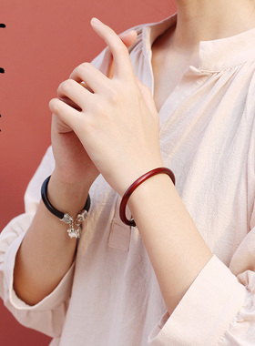 十二生肖手环木古风情侣宝宝镯