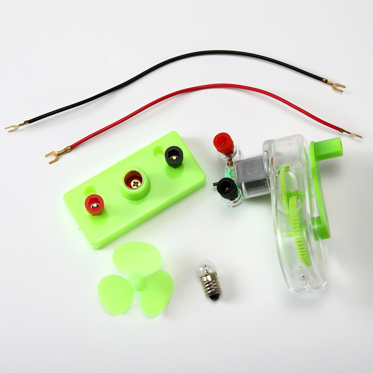 DIY组装手摇发电机 小学生物理课堂科学实验科技小制作创意材料包,淘宝优惠券,粉丝福利购,淘宝优惠卷