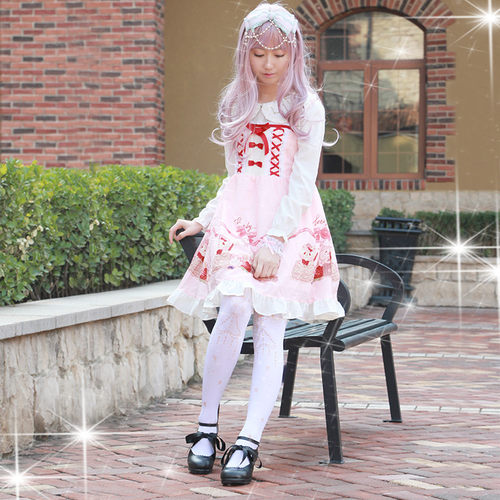【清梦诺】Lolita原创优雅缎面蝴蝶结绑带基础款高跟手工小皮鞋子 - 图2