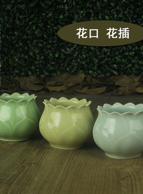 龙泉青瓷汝窑茶桌时尚风装饰品