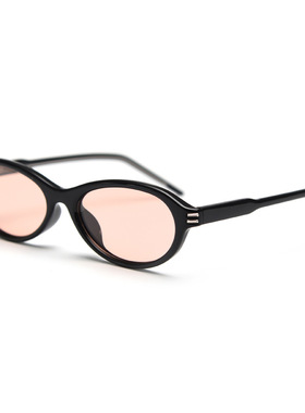 新品韩版小椭圆TR90板材猫形偏光太阳眼镜潮男女复古文艺墨镜街拍