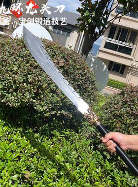 龙骨双槽唐横刀冷兵未开刃