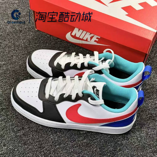 耐克大童鞋春季COURT BOROUGH低帮休闲板鞋HF0744/DQ0297 - 图2