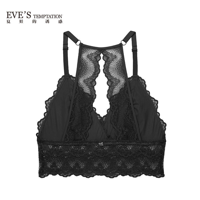 夏娃的诱惑美背薄款大胸显小文胸 夏娃的诱惑文胸