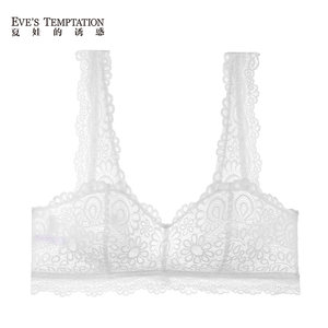 内衣女无钢圈夏娃的诱惑莺歌燕舞性感蕾丝抹胸文胸裹胸式薄款胸罩