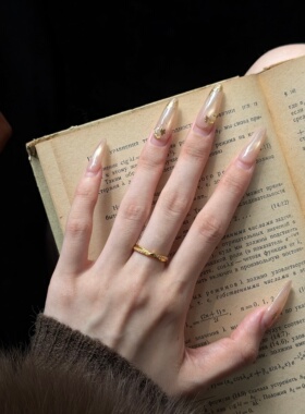 千夕足金9996D点钻扭绳戒黄金戒指女款求婚情人节生日礼物送女友