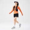 Pathfinder marathon cross-country running shorts women's summer elastic breathable sports waist bag training sports shorts