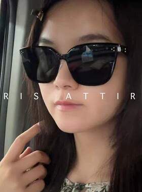 26s黑色方框板材墨镜太阳镜女