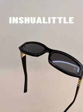 新款金属字母眼镜男女骑行墨镜