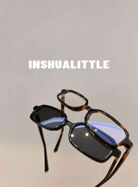 黑色方框太阳眼镜女士