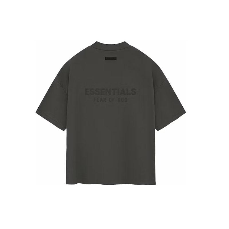 Fear Of God Essentials 24SS 春季系列四色 字母印花V领短袖T恤 - 图3