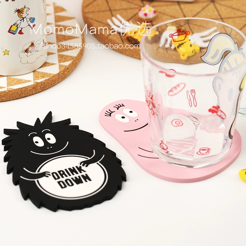 Spot Japan Buy Barbapapa Baba Dad Limited Silicone Cartoon Carty Anty -Skating Coffee Pin