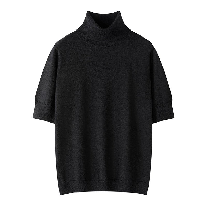 100羊绒衫女高领精纺针织毛衣半袖宽松短款短袖打底衫,淘宝优惠券,粉丝福利购,淘宝优惠卷