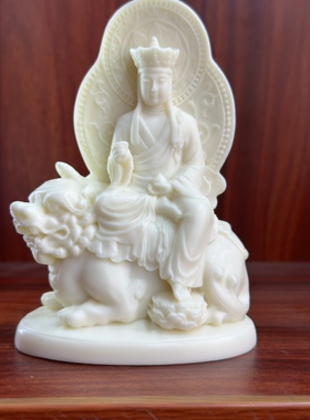 地藏王菩萨佛像供奉摆件坐骑谛听