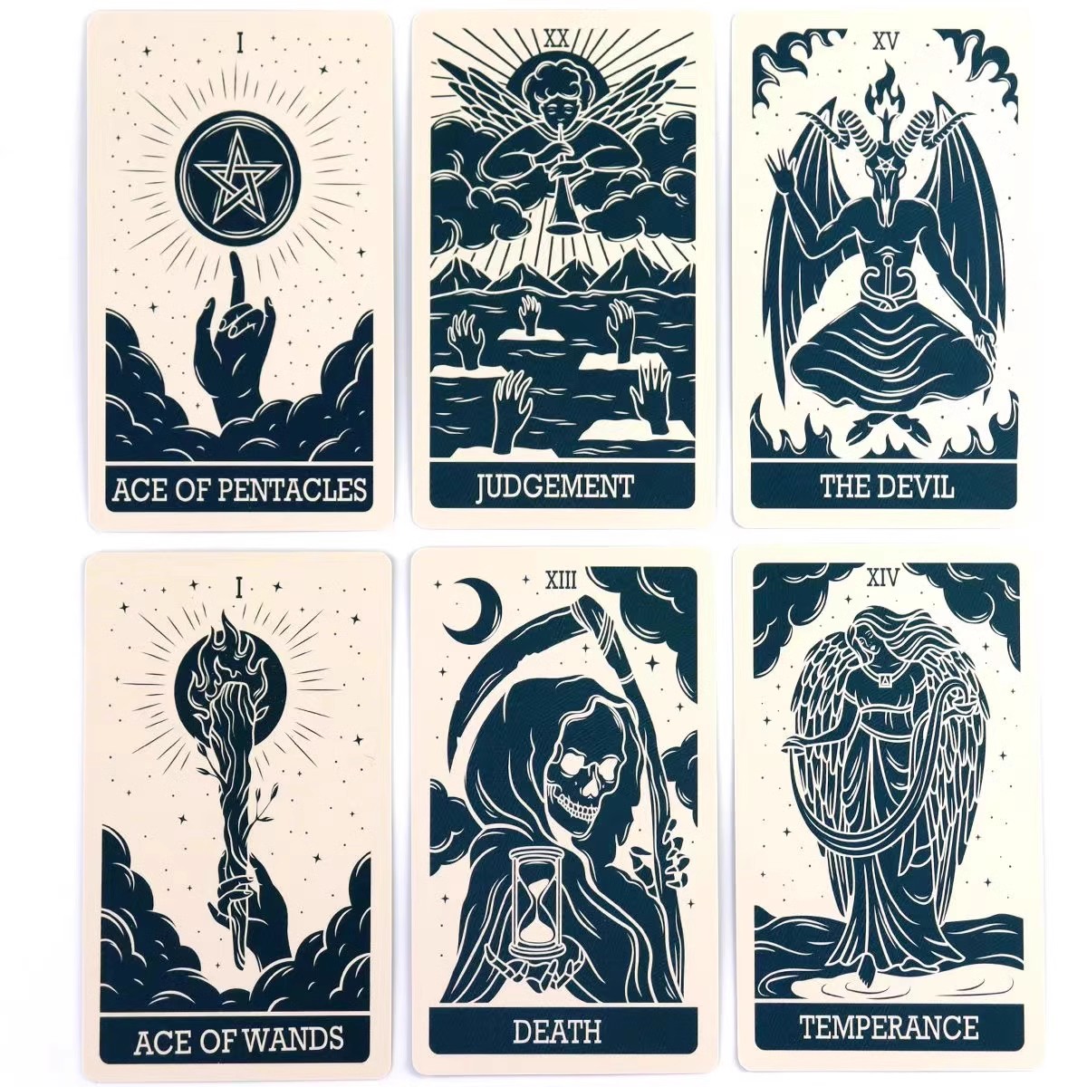 包邮Magic Witch Tarot Card Games魔-法女-巫游戏卡罗牌策略推理 - 图1