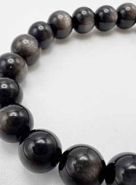 【秘境珠宝】黑曜石银曜石海蓝宝白水晶喜水提升水能力