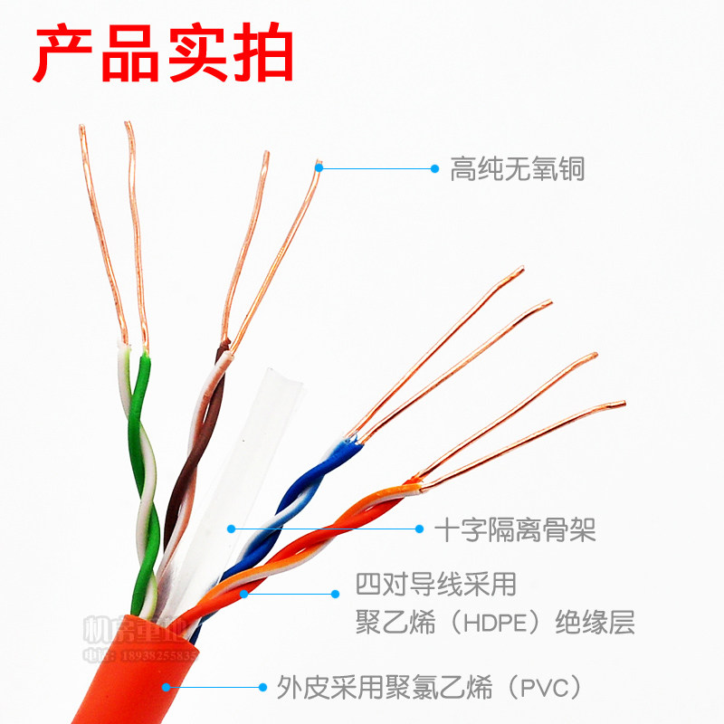 原装日线千兆网线 NIPPON SEISEN CAT6六类纯铜高速网络线家用_虎窝淘