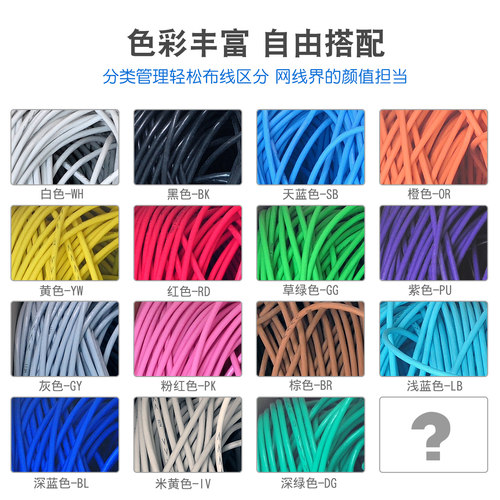 日线原装 CAT6a超六类网线 非屏蔽万兆纯铜网络线家用rj45双绞线 - 图3