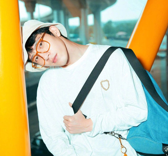 Korean version anti-blue light anti-radiation myopia frame goggles