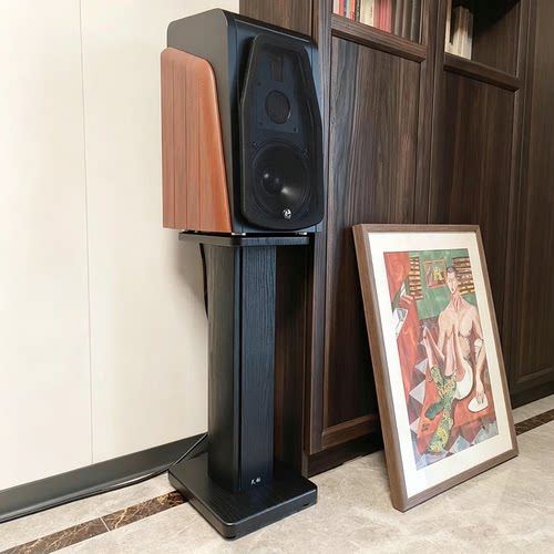 天韵专业落地实木惠威定制书架音箱支架环绕音响架子机架脚架送沙 - 图2