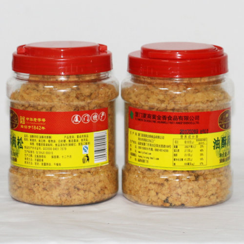 黄金香厦门鼓浪屿特产油酥肉酥健康猪肉休闲零食小吃品200g罐装 - 图2