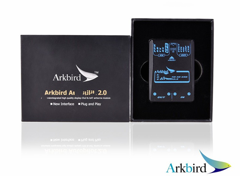 ARKBIRD 2.0固定翼FPV飞控集成高清中文OSD AAT模块即插即用-图0