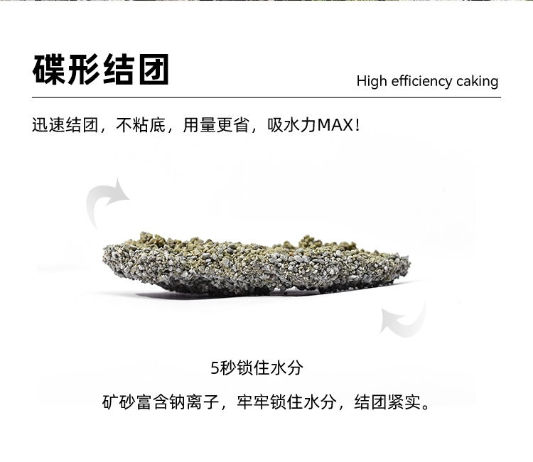 Petree北去天然进口钠基矿石猫砂矿砂膨润土除臭抑菌低粉尘不沾底 - 图1