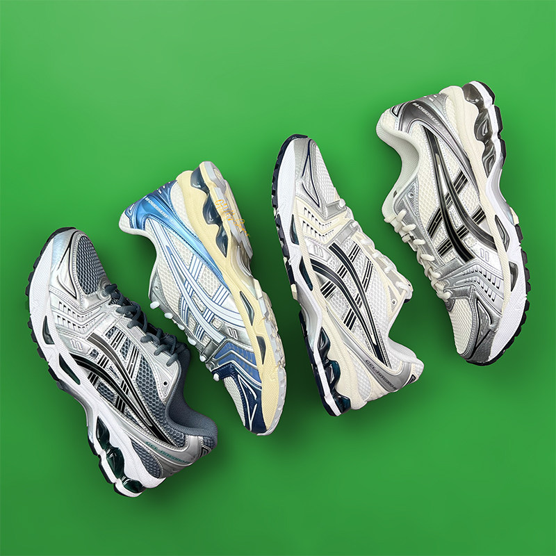 ASICS亚瑟士KAYANO14低帮男鞋女鞋未来科技机能风运动鞋1203A537