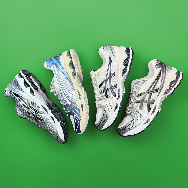 ASICS亚瑟士KAYANO14低帮男鞋女鞋未来科技机能风运动鞋1203A537