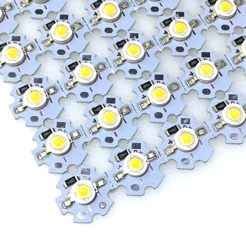 5V免驱大功率LED 高亮日落灯珠 1W3W5W10W仿流明3535 COB金黄光源 - 图2