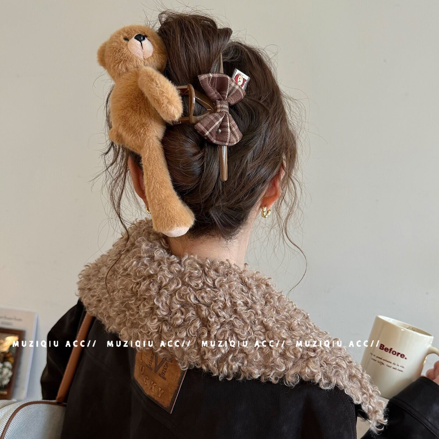 Genuine Teddy Bear Cute Clip