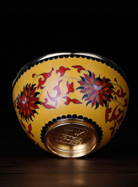 北京铜碗景泰蓝礼物送老人