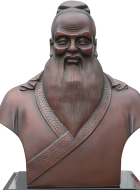 落地孔子像礼物大型纪念品送母校