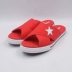 Dép Converse Converse nữ 2019 hè mới Một ngôi sao Giày dép đế mềm 565527C - Dép thể thao