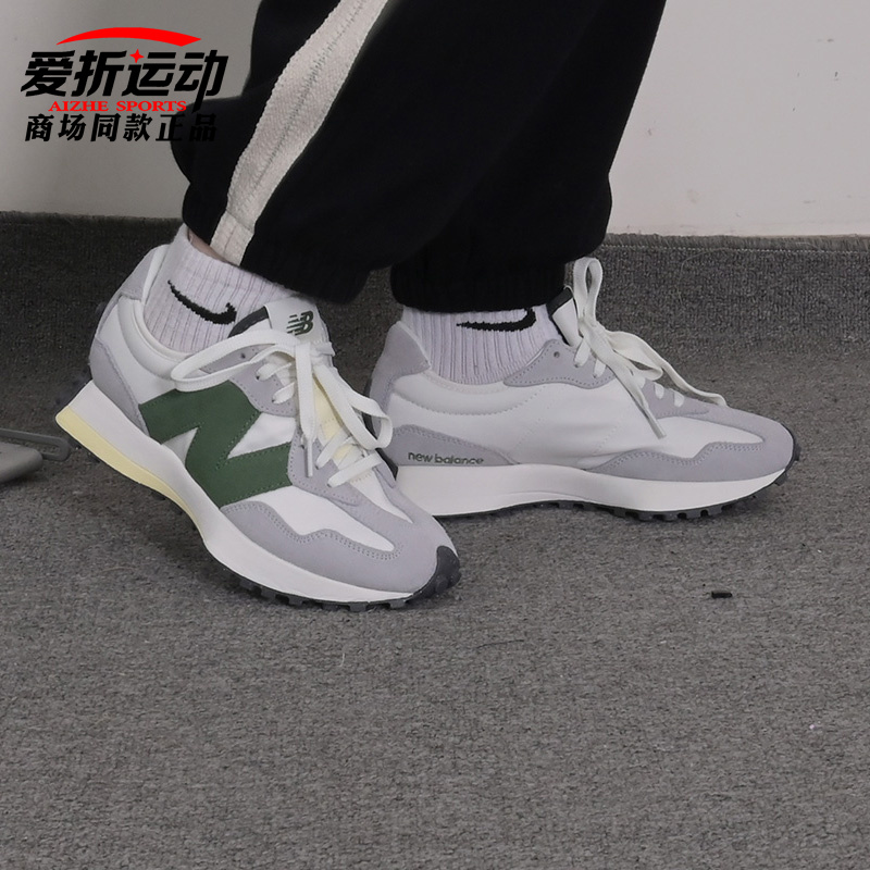 New Balance NB24新款女子复古轻便跑步鞋低帮运动休闲鞋WS327PU - 图2