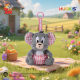 ແທ້ຈິງແລ້ວ Tom and Jerry Checkered Series Plush Pendant Cute Taffy Mouse Marsol Doll Doll for gift