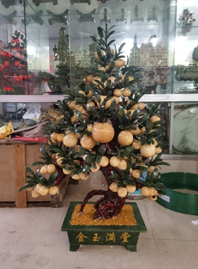 摆件仙桃客厅大堂玉器工艺品