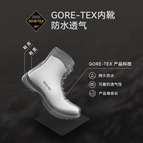 KAILAS凯乐石MT5-PRO GTX HIGH高帮防水登山徒步鞋户外防滑男女 - 图1