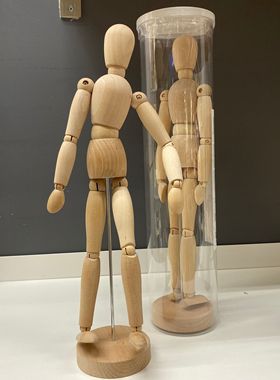 宜家ikea吉特达玩偶正品木头人