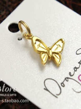 Create系列 DIY配件 迷人的蝴蝶吊坠 项链手绳挂坠 Dogeared 正品