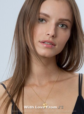 dogeared幸运项链马蹄四叶草星星