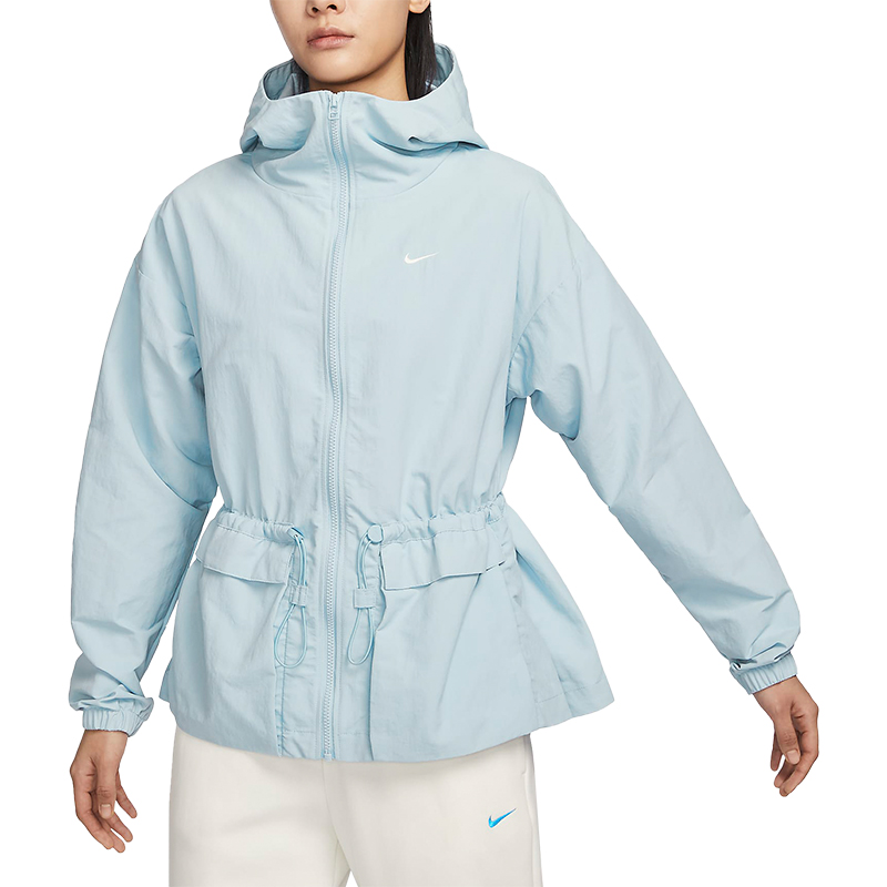 Nike/耐克正品时尚新款女士经典运动休闲梭织宽松连帽外套FN3670 - 图3