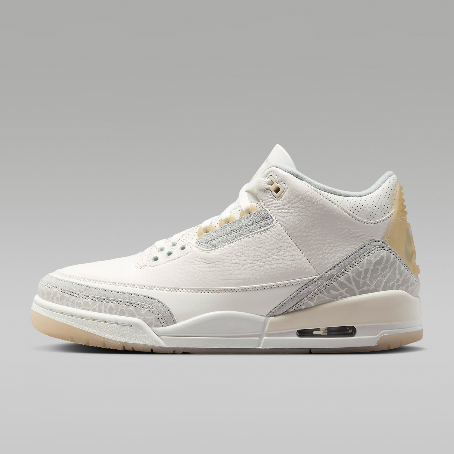 Nike/耐克正品Air Jordan3 Retro Craft男士篮球鞋FJ9479-100 - 图1