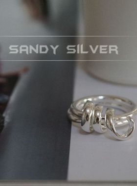 韩国定制质感小重工冷淡风925