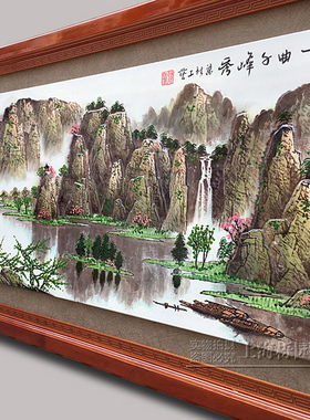 公司开业牌匾鸿运当头实木装饰画