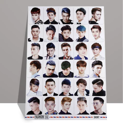 Парикмахерская плакат парикмахерская посвященная высокоопределенная мужская и женская прическа рисунки для парикмахеров, рисунки моделирования парикмахера, висящие рисование настенные наклейки декоративная живопись