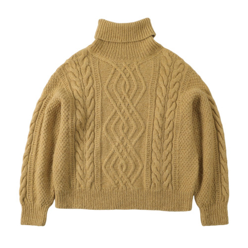 毛儿手作  糖糖同款毛衣材料包棒针手工编织毛线 慢时光云雾 - 图3